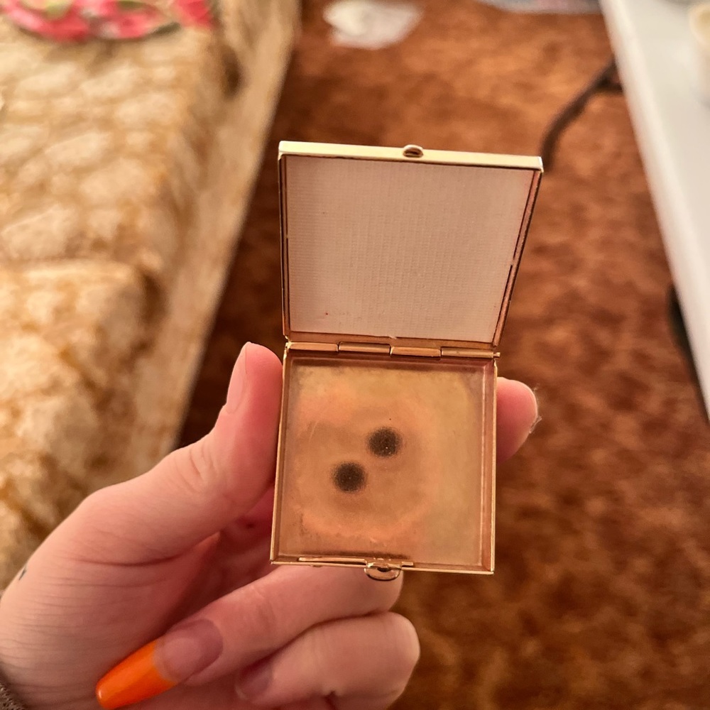 Vintage Floral Pill Box